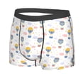 thumbnail image 5 of Goofa Hot Air Balloon Printed Men's Boxer Briefs Underwear, Moisture-Wicking Underwear, Trunk,Soft and Breathable Cotton Underwear-Medium, 5 of 9