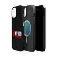 thumbnail image 2 of DistinctInk Tough Case for Apple iPhone 15 PLUS (6.7" Screen), Compatible with MagSafe Charging - I Heart My Job - I'm A Doctor, 2 of 6