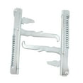 thumbnail image 3 of 2 Piezas Puerta Horno Repuesto Piezas Accesorios Reparación Puerta Horno Metal Duradero Instalación Ambos Lados Compatible Ranges Refacción Co, 3 of 9