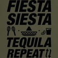 thumbnail image 3 of CafePress - Fiesta Siesta Tequila Repeat Dark T Shirt - Men's Classic Graphic Cotton T-Shirt, 3 of 4