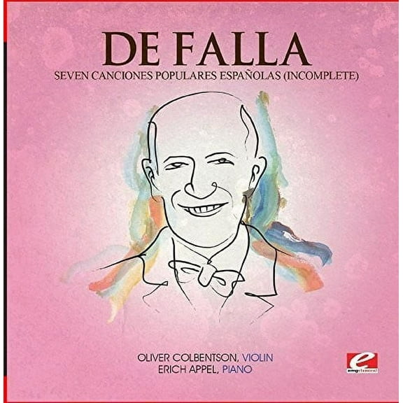 De Falla - Seven Canciones Populares Espanolas (Incomplete) - Music & Performance - CD