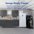 thumbnail image 5 of Techomey 13.8cu.ft Dual Mode Digital Control Convertible Uprigh Freezer/Refrigerator, 5 of 19