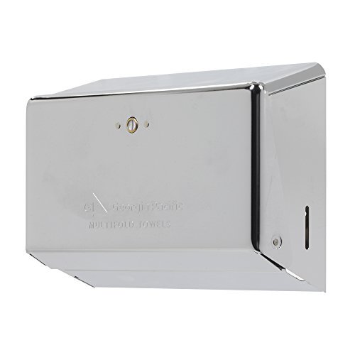 MultiFold Paper Towel Dispenser by GP PRO Chrome, 54720, 11.63" W x 4.25" D