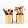 thumbnail image 4 of Luxury Metal Pen Holder, Versatile Use Stainless Steel Desktop Organizer, Suitable For Home Decor And Office, Space Saving With Compact Size, 4 of 6