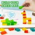 thumbnail image 4 of Amos 4D Gummy Blocks Naturally Flavor Vigan Snacks Edible Building Bricks Build for Fun 8.47oz (Pack of 1), 4 of 7
