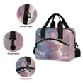 thumbnail image 5 of Lunch Bag Portable Crossbody Meal Bag Cooler Bag Insulated Lunch Bag Food Bag Handheld & Crossbody Design Adorable Smile Rabbit, 5 of 6