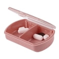 thumbnail image 2 of Unique Bargains Durable 2 Compartment Pill Case for Travel Cameo, 2 of 6