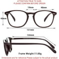 thumbnail image 4 of LifeArt Blue Light Blocking Computer Reading Glasses with Transparent Lens for Women/Men, 4 of 8