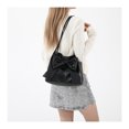 thumbnail image 3 of Bolsos de mano con asa de lazo de moda para mujer, bolsos de hombro, bolsos de ocio para la axila, bolsos de compras versátiles, bolsos de mano para mujer, 3 of 5