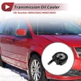 thumbnail image 3 of Enfriador de aceite del motor Unique Bargains para Chrysler Town&Country 2001-2010 3.3L&3.8L Enfriador de aceite de transmisión Unique Bargains No.4694338AC/4694338AD de acero inoxidable, 3 of 6