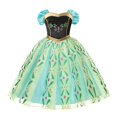 thumbnail image 1 of Frozen Anna vestidos niños princesa vestido niña Cosplay disfraz niños verano ropa cumpleaños carnaval bata fiesta vestido Disguise3T (etiqueta 110) Gao Jinjia LED, 1 of 2