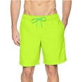 Lichda Swim Suit Mens Men Swimsuit with Compression Liner Mens Swim Trunks Short Man Swim Trunks