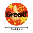 thumbnail image 5 of 500pcs Teacher Supplies Child Reward Sticker Labels Cartoon Animals Sticker For Kids Encourage Sealing Labels Round Paper Wyw,,, 5 of 5