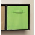 thumbnail image 2 of ClosetMaid 18654 Cubeicals Fabric Drawer, Green, 2-Pack, 2 of 4
