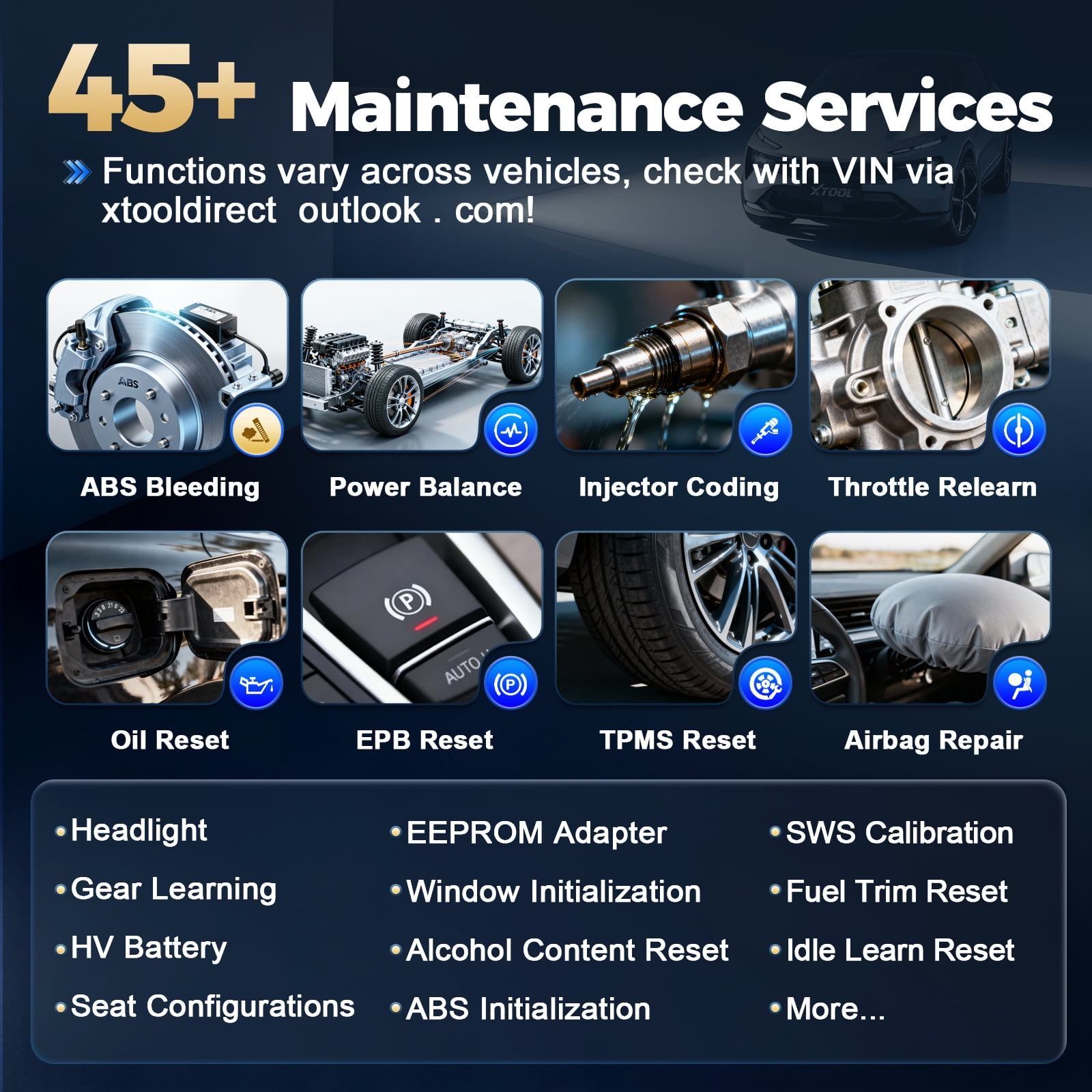 XTOOL D9 MAX Automotive Diagnostic Scanner, Bluetooth Full System Bi Directional Scan Tool, J2534 Repr0gramming Tool, Topology Mapping, 45+ Resets, with KC501 Key Fob Programmer