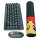 thumbnail image 4 of Combo de Teclado y Ratón Amonsee Teclado Inalámbrico 24G USB Ergonómico, 4 of 8