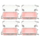 thumbnail image 5 of maletas de maquillaje de simulación, caja de almacenamiento para pestañas postizas, estuche de viaje para maquillaje, contenedores portátiles para pestañas, envases vacíos, mini maletas., 5 of 6