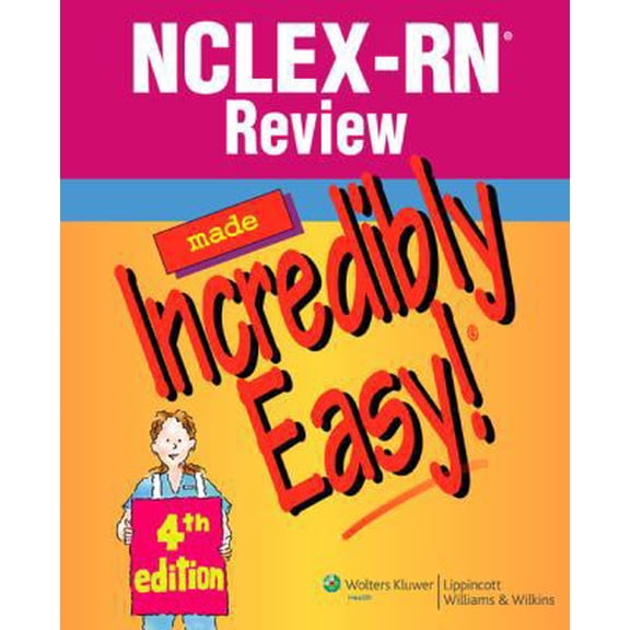 Pre-Owned NCLEX-RN Review Made Incredibly Easy! (Paperback) 1582556717 9781582556710