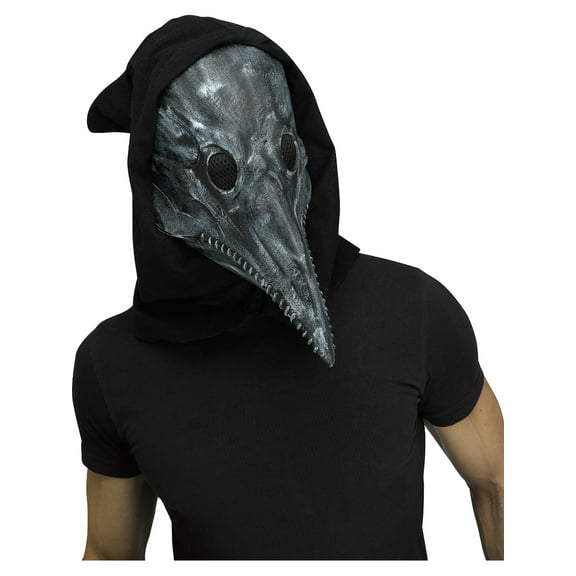 FunWorld Costumes Plague Doctor Mask Gray Costume Accessory