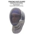 thumbnail image 4 of Fencing Helmet, Steel Mesh Fencing Face Protector Waterproof Lining Sword Face Guard  for Competitions Sports Activities, 4 of 8