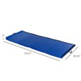 thumbnail image 2 of Soozier 4'x10'x2'' Folding Gymnastics Tumbling Mat, Exercise Mat with Carrying Handles for Yoga, MMA, Martial Arts, Stretching, Core Workouts, Dark Blue, 2 of 9