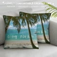 thumbnail image 3 of PHYHOO Ocean Throw Pillow Cover , Ocean Beach Pillow Cover for Kids Teens Adult, Cushion Cover, Style Nature Theme Decorative Square Pillow Case, 3 of 5