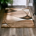 thumbnail image 6 of MDA Rug Imports Orelsi Collection Abstract Area Rug Black/Red 5'2'' Round Abstract, Geometric 5' Round Accent, Indoor Red Round, 6 of 56