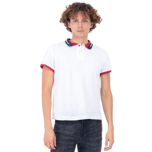Playera para hombre QUARRY cuello polo con flechas