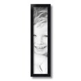 thumbnail image 2 of ArtToFrames 4" x 17" Satin Black Tall Picture Frame, 4x17 inch Black Wood Poster Frame (WOM-1852), 2 of 8