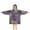 Magical Pumpkin Castle, variant on Minimalist Halloween Ghost Pattern Blanket Hoodies for Kids 6-13YR Oversize Wearable Blanket Hoodies for Boys Girls Teens