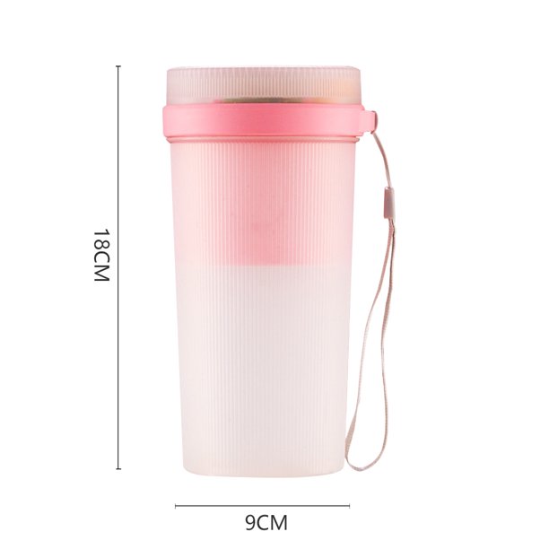 Licuadora portátil Exprimidor inalámbrico USB Pequeño Limón Naranja Fruta Taza (Rosa) Sywqhk Libre de BPA