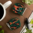 thumbnail image 2 of Miami Hurricanes Camo HDX Case Cover Compatible with Samsung Galaxy Buds Pro & Buds Live by Affinity Bands, 2 of 3