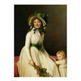 thumbnail image 2 of Posterazzi BALXIR24924 Madame Pierre Seriziat with Her Son Poster Print by Jacques-Louis David - 18 x 24 in., 2 of 4