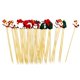 thumbnail image 4 of 4 Palillos Para Cócteles Navideños De 11,9 Cm Para Aperitivos, Sándwiches, Barbacoas, 4 of 10