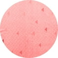 thumbnail image 1 of Ahgly Company Indoor Round Solid Red Modern Area Rugs, 5' Round, 1 of 4