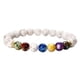 thumbnail image 1 of Pulsera colorida con cuentas de colores y cuentas de piedra natural para mujer y hombre., 1 of 6