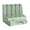 Green, variant on 4 Tier Desk File Organizer, Vertical Letter Tray with Detachable Pen Holder, Office Document Sorter, Plastic Desktop Paper Rack, Office Supplies