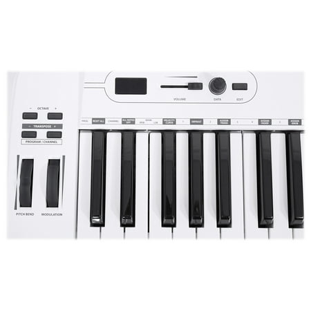 Samson Carbon 61 Key USB MIDI DJ Keyboard Controller + Software + Stand