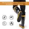 thumbnail image 4 of Botas De Bombero Zapatos De Protección De Bombero Botas De Rescate De Extinción De Incendios Zapatos De Seguridad De Goma Antideslizantes Resistentes A Altas Temperaturas39, 4 of 8