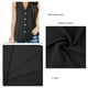 thumbnail image 4 of Camisetas sin mangas para el trabajo, camisetas sin mangas para mujer, blusa informal sin mangas con botones, camisetas sin mangas para el trabajo, artesanía superior, 4 of 5
