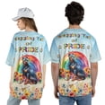 thumbnail image 5 of Wagging Tail Doberman Pinscher Celebrates Rainbow Pride Month LGBT LGBTQ+ All Over Print 3D Baseball Shirt Doberman Dog Lover Gifts Softball Sport - 01003, 5 of 6
