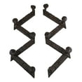 thumbnail image 7 of Cast Iron Rustic Industrial Farmhouse Railroad Nail Spikes 5 Peg Wall Hooks, 7 of 7