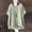 Green, variant on Women's Button Down Shirts,Gauze Popover Tops Peasant Tops For Women Gauze Womens Tops Cotton Summer Tops For Women 2026 Plus Size Linen Tops Linen Blouses Gauze Shirts For Women V Neck