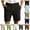 Black, variant on Button Down Sweatpants For Men Elastic Button Mid Waist Pants Casual Loose Comfortable Solid Color Shorts With Side Pockets
