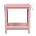 thumbnail image 2 of Estantería De Almacenamiento, Organizador De Suelo De De Plástico De Varios Niveles, Rosa, Ideal Para , Cocina, Sala De Estar, 2 of 7