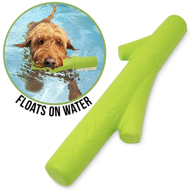 Juguetes para Perros Grandes Hyper Pet Chewz Verde de Espuma EVA Ligera y Resistente