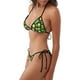 thumbnail image 2 of Disketp St Patrick's Day10 para Bañador de Dos Piezas para Mujer, Bikini Sexy Halter String, Conjunto de Bikini en Triángulo, 2 of 6