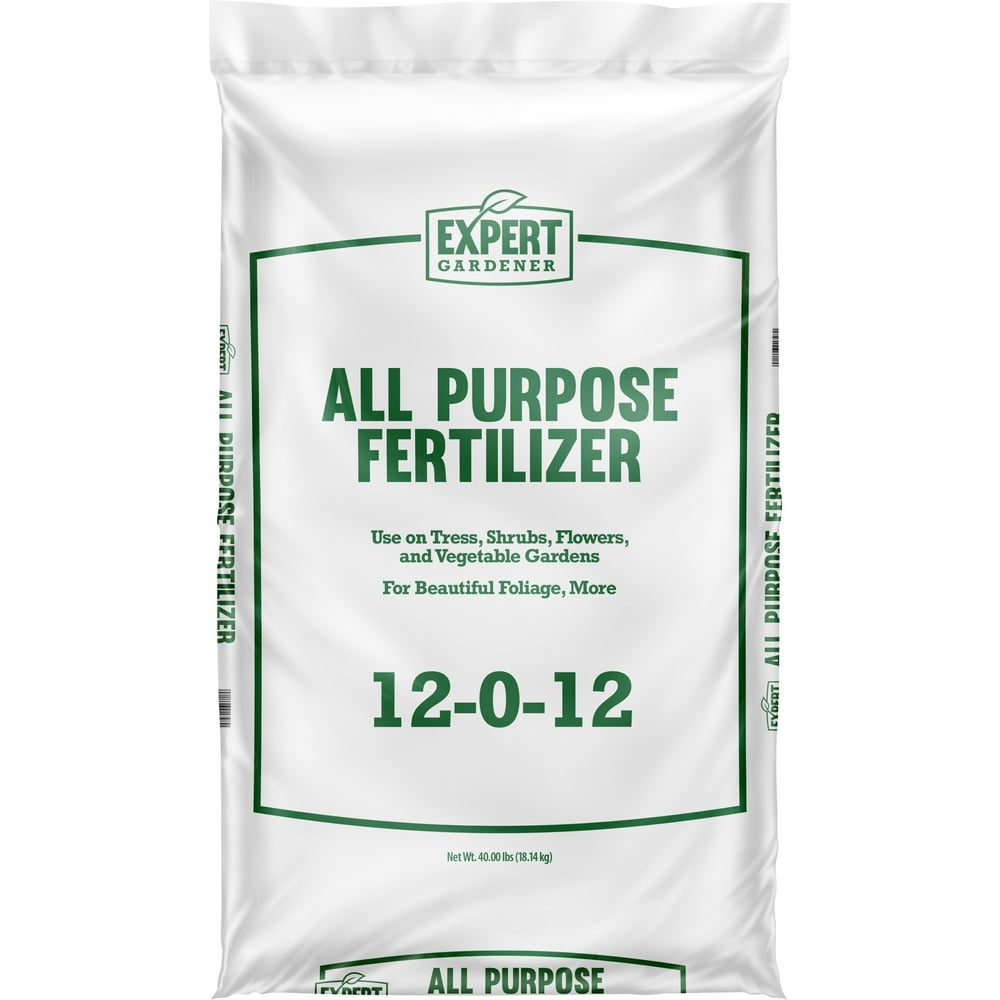 Expert Gardener All Purpose Plant Food Fertilizer, 12012; 40 lb. Bag