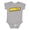 AC-Heather Grey, variant on Inktastic Sidekick for Fathers Day Boys or Girls Baby Bodysuit
