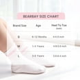 thumbnail image 3 of Non-Slip Toddler Grip Socks with Anti Skid Soles, Unisex Cotton Crew Ankle Socks for Baby Boys Girls Kids, 3 of 6